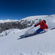 A bluebird powder day at A-Basin.